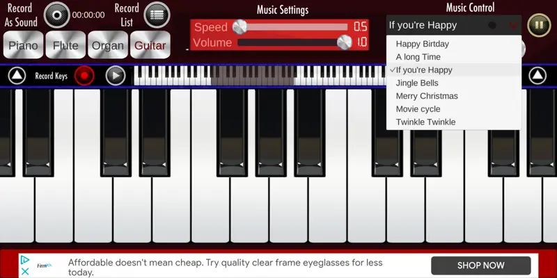 Real Piano android App screenshot 4